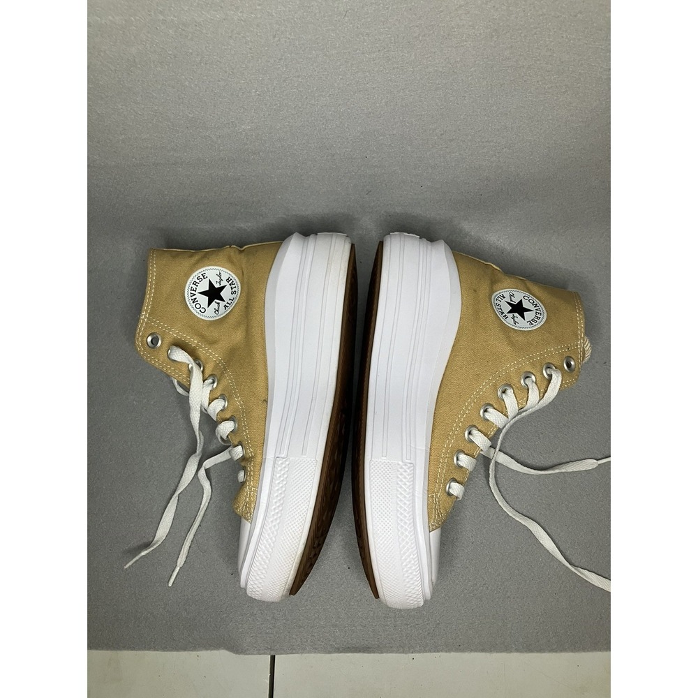 Converse All Star Move High Top Women's Sneakers, Dunescape-Yellow, Women's 6